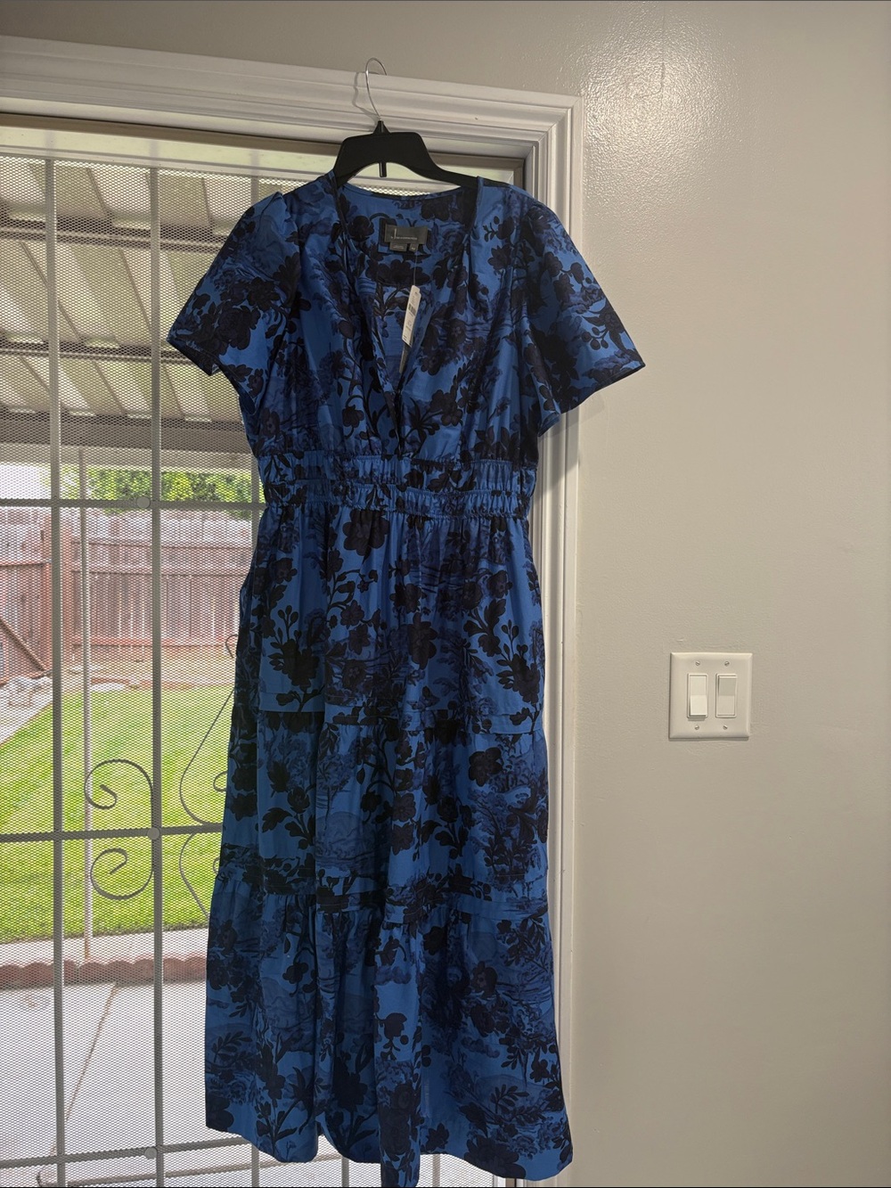 The Somerset Maxi Dress Anthroplogie Denim Light XL petite